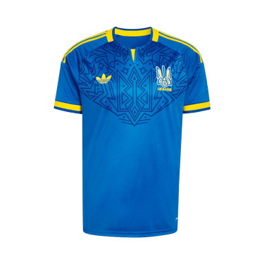 Adidas Ukraine 26 Away Jersey 'Glow Blue'