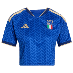 Adidas Italy 26 Home Cropped Jersey 'Bold Blue'