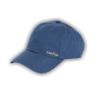 Adidas Italy 26 Dad Cap 'Night Marine/Light Football Gold'