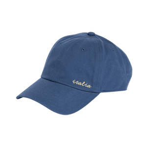 Adidas Italy 26 Dad Cap 'Night Marine/Light Football Gold'