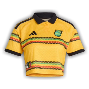Adidas Jamaica 26 x Bob Marley Home Cropped Jersey 'Bold Gold'