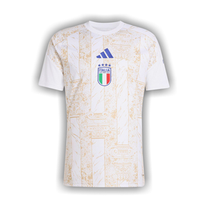 Adidas Italy 26 Home Pre-Match Jersey 'White/Hazy Beige'