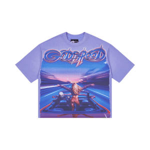Godspeed Fun T-Shirt 'Purple Wash'
