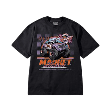 Market Monster Truck Rally T-Shirt 'Black'