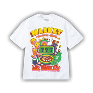 Market Players Club T-Shirt 'White'