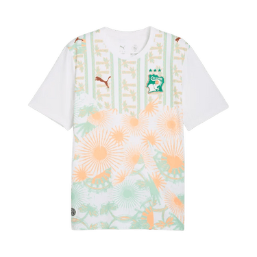 Puma Ivory Coast 2026 Away Kit 'Puma White-Warm Chestnut'