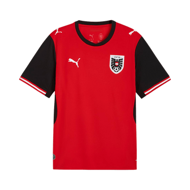 Puma Austria 2026 Home Kit 'Puma Red-Puma Black'