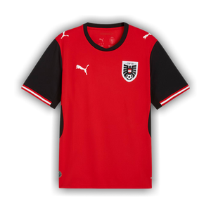 Puma Austria 2026 Home Kit 'Puma Red-Puma Black'