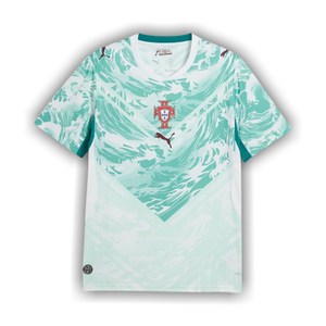 Puma Portugal Away Kit 'Puma White-Green Lagoon'