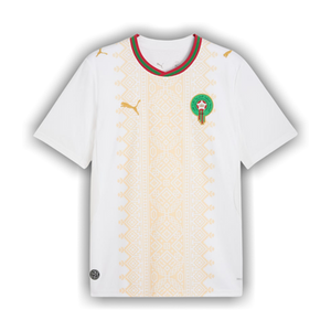 Puma Morocco 2026 Away Kit 'Puma White-Victory Gold'