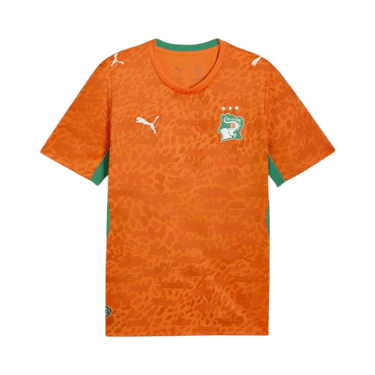 Puma Ivory Coast 2026 Home Kit 'Rickie Orange-Sport Green'