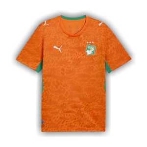 Puma Ivory Coast 2026 Home Kit 'Rickie Orange-Sport Green'