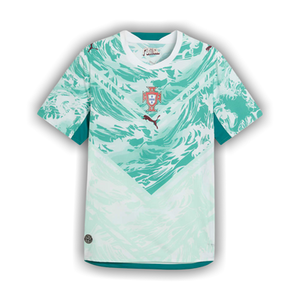 Puma Portugal Authentic Away Jersey 'Puma White-Green Lagoon'