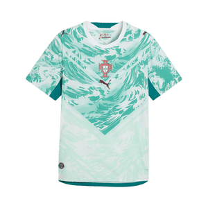 Puma Portugal Authentic Away Jersey 'Puma White-Green Lagoon'