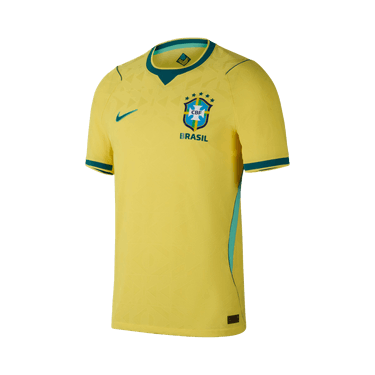 Nike Brazil 2026 Match Home 'Canary/Light Menta/Geode Teal'