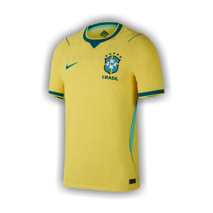 Nike Brazil 2026 Match Home 'Canary/Light Menta/Geode Teal'