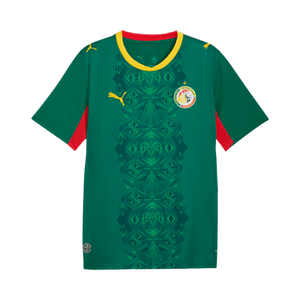 Puma Senegal 2026 Away Kit 'Wild Green-Puma Red'
