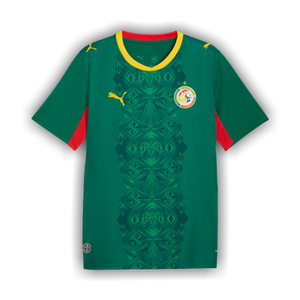 Puma Senegal 2026 Away Kit 'Wild Green-Puma Red'