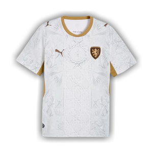 Puma Czech Republic 2026 Away Kit 'Puma White-Matte Gold'