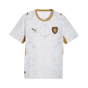 Puma Czech Republic 2026 Away Kit 'Puma White-Matte Gold'