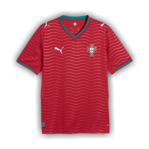 Puma Portugal 2026 Home Jersey 'Club Red-Green Lagoon'