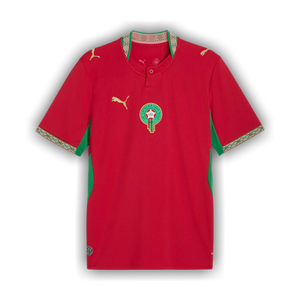 Puma Morocco 2026 Home Jersey 'Fast Red-Victory Gold'