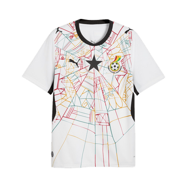 Puma Ghana 2026 Home Kit 'Puma White-Puma Black'