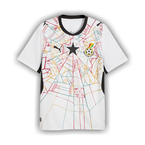 Puma Ghana 2026 Home Kit 'Puma White-Puma Black'