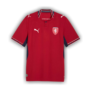 Puma Czech Republic 2026 Home Kit 'Dark Cherry-Puma Navy'