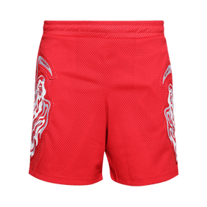 Warren Lotas Serenity Mesh Shorts 'Red'