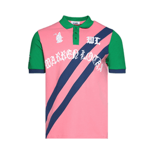Warren Lotas Reaper Academy Polo 'Pink/Navy/Green'