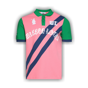 Warren Lotas Reaper Academy Polo 'Pink/Navy/Green'