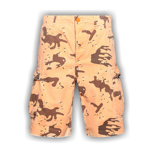 Hellstar Camo Shorts 'Orange'