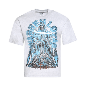 Warren Lotas Mountain Cemetery T-Shirt 'Heather Grey'