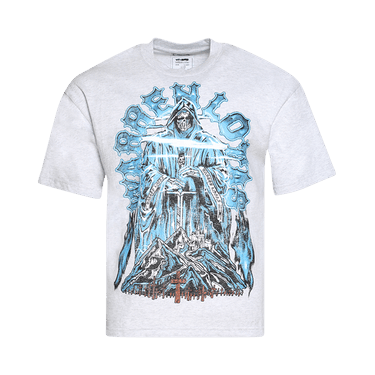 Warren Lotas Mountain Cemetery T-Shirt 'Heather Grey'