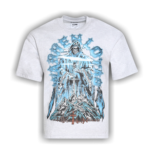 Warren Lotas Mountain Cemetery T-Shirt 'Heather Grey'