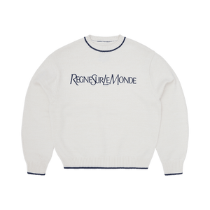 Corteiz Rslm Knit Crewneck 'Cream'