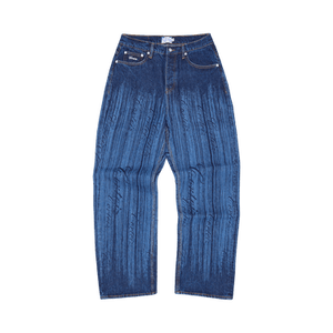 Corteiz Strike Baggy Jeans 'Dark Wash'