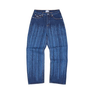 Corteiz Strike Baggy Jeans 'Dark Wash'