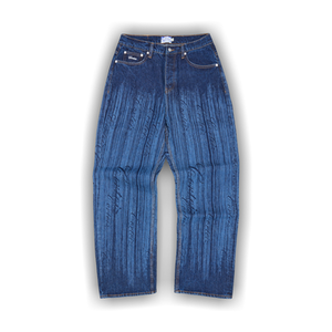 Corteiz Strike Baggy Jeans 'Dark Wash'