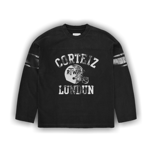 Corteiz Gridiron Long-Sleeve 'Black'