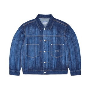 Corteiz Strike Denim Jacket 'Dark Wash'
