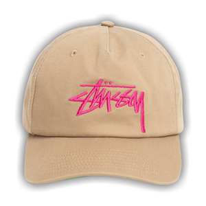 Stussy Mid-Depth Big Stock Snapback 'Khaki'