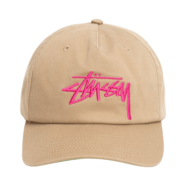 Stussy Mid-Depth Big Stock Snapback 'Khaki'