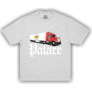 Palace Truck Off T-Shirt 'Grey Marl'