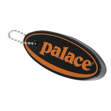 Palace Palace Oval Float Keyring 'Black'