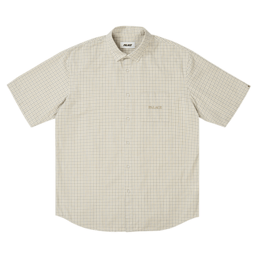 Palace Standard Check Shirt 'Tan'