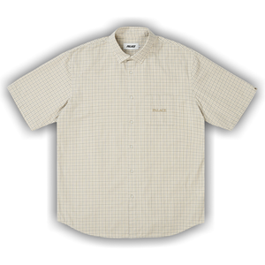 Palace Standard Check Shirt 'Tan'