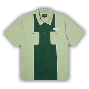 HUF Urethane Short-Sleeve Work Shirt 'Mist Green'