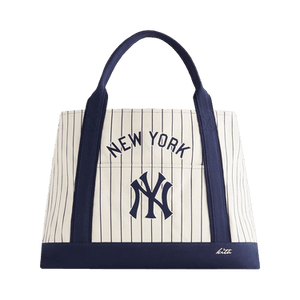 Kith For The New York Yankees Pinstripe Tote Bag 'Sandrift'